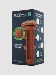 Autoblow A.I. Silicone Anus Sleeve Brown[Brown], Braun - Amorana