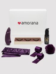 Amorana Geschenkbox Ultimatives Verwöhn-Set | Violette Verführung