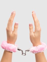 Bondage-Boutique Pink Furry Fesseln & Handschellen