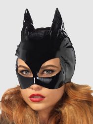 Leg-Avenue - Cat Woman Mask - Schwarz - Polyester