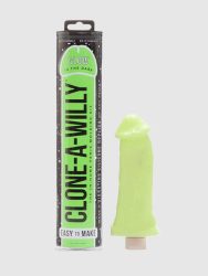 Clone-A-Willy Kit Glow In The Dark Green Vibrator Moulding Kit (Glow), Glow - Amorana