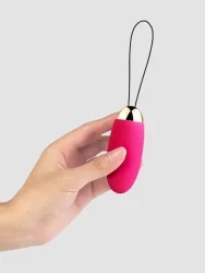 Svakom Elva Rechargeable Remote Control Love Egg Vibrator (Pink), Pink - Amorana