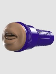 Fleshlight Boost Blow Mouth Masturbator - Brown, Oral - Amorana