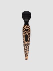 Lovehoney Rechargeable Mini Massage Wand Vibrator (Leopard) [Brown], Leo - Amorana
