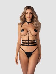 Obsessive Premises Harness, Farbe: Schwarz, Grösse: S/M/L, S/M/L - Amorana