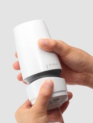 Tenga Aero Manueller Masturbator mit regulierbarer Saugkraft