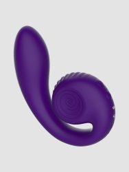 Snail Vibe Gizi Wiederaufladbarer Dual-Stimulations Kurvenvibrator