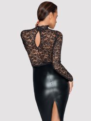 Noir-Handmade Missbehaved F228 Sexy Dresses[S], S - Amorana