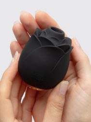 Fifty Shades of Grey Black Rose Silikon-Klitoris Saugstimulator