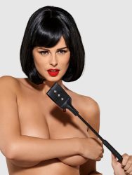 Obsessive Gretia Whip[Black-One-Size], One Size - Amorana