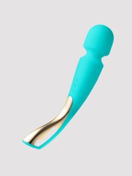 Lelo Smart Wand 2 Large Blue Rechargeable Vibrator (Blue), Blau - Amorana