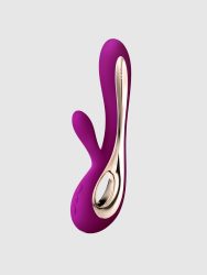 Lelo Insignia Soraya 2 Luxury Rechargeable Rabbit Vibrator Purple (Purple), Violett - Amorana