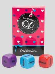 Lovehoney-Oh - Oralsex-Würfel - Hartplastik - 3er Set