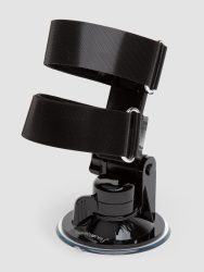 Lovehoney - handfreier Spielzeughalter - Schwarz - PVC