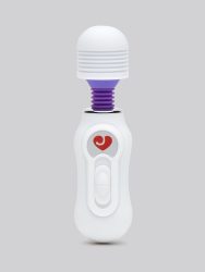 Lovehoney 3-Speed Micro Magic Wand Vibrator (White), Weiss - Amorana
