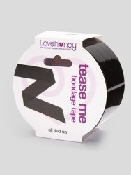 Lovehoney Black Bondage Tape, Schwarz - Amorana