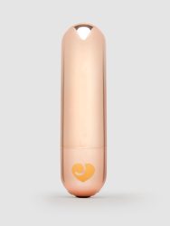 Lovehoney Glow Up Rechargeable Bullet Vibrator Rose Gold (Gold), Gold - Amorana