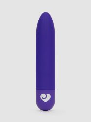 Lovehoney Mini Thrill Rechargeable Silicone Bullet Vibrator - Purple (Purple), Violett - Amorana