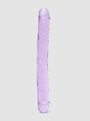 BASICS realistischer Doppeldildo, Violett - Amorana
