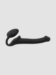 strap-on-me Bendable Strap-on Strap-on Dildo[Black-Small], Small - Amorana