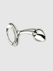 njoy Pure Plug Small Stainless Steel Butt Plug (Silver), Small - Amorana