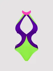 Obsessive Playa Norte Swimsuit[Multicolored-L], L - Amorana