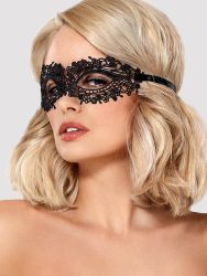 Obsessive - Augenmaske - Schwarz - Satin