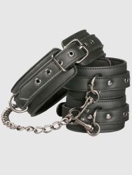 EasyToys Restraint Set Restraints[Black-One-Size], Schwarz - Amorana