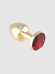 Rimba Butt Plug Small Anal Plug[Red], Rot - Amorana