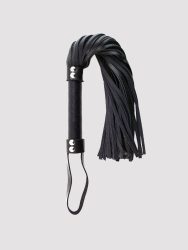 Rouge Short Flogger Whip[Black], Schwarz - Amorana