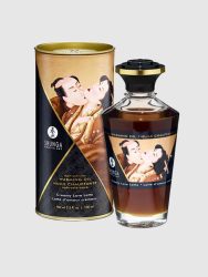 Shunga Aphrodisiac Massage Oil[Brown], Creamy Latte - Amorana