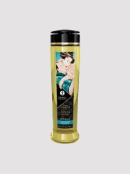 Shunga Sensual Massage Oil[Transparent-240-ml], Inselblüte - Amorana