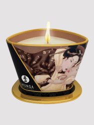 Shunga Massage Candle[White], Schokolade - Amorana