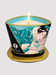 Shunga Massage Candle[White], Lotus Blüte - Amorana