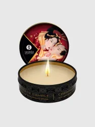 Shunga Scented Massage Candle, Erdbeere - Amorana