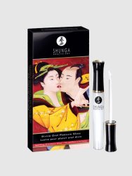 Shunga Divine Oral Pleasure Gloss Lip Gloss, Sparkling Strawberry Wine - Amorana