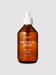 Soeder Natural Soap Black Pine Body Care[Transparent-250-ml], 250 ml - Amorana