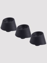 Duo Heads Black M (Pkg of 3), Medium - Amorana