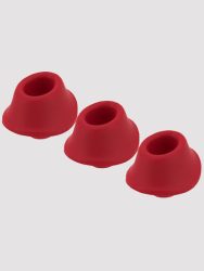 Premium Heads Red M (Pkg of 3), Medium - Amorana