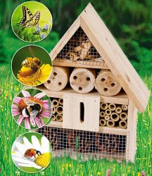 Insektenhotel 25x30x10 cm (1 Stück)
