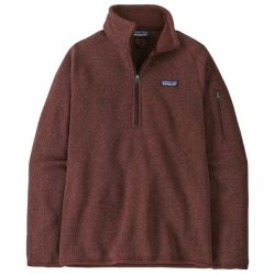 Patagonia - Women's Better Sweater 1/4 Zip - Fleecepullover Gr XL braun