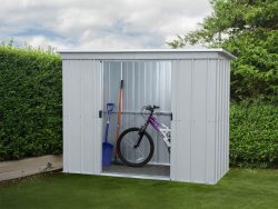 YARDMASTER Gerätehaus Titanium Fundamentrahmen:ohne|Größe:198 x 119 cm