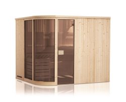 FinnTherm Innensauna Verve Größe:B 244 x T 194 x H 199 cm