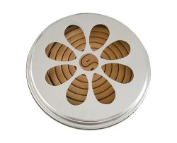10 Citronella Rauchspiralen mit Halter Zitronengras Citronella-Duft