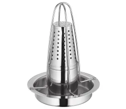 Küchenprofi Hähnchenbräter Gefügelhalter BBQ ADVANTAGE Edelstahl