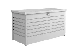 Biohort Freizeitbox 130 Aufbewahrungsbox 134x62x71cm Silber-Metallic