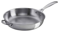 Le Creuset Bratpfanne 3-Ply PLUS Edelstahl 28cm