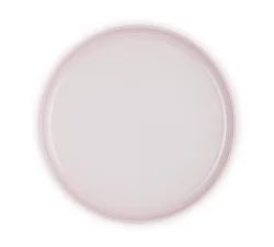 Le Creuset Frühstücksteller Coupe Steinzeug Shell Pink 22cm