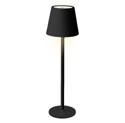 LED Tischlampe Kabellos Dimmbar Touch Schwarz USB Outdoor Leuchte Warmweiß Kaltweiß