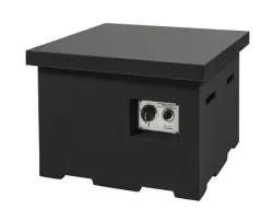 Happy Cocooning Deckel für Feuertisch klein quadratisch schwarz